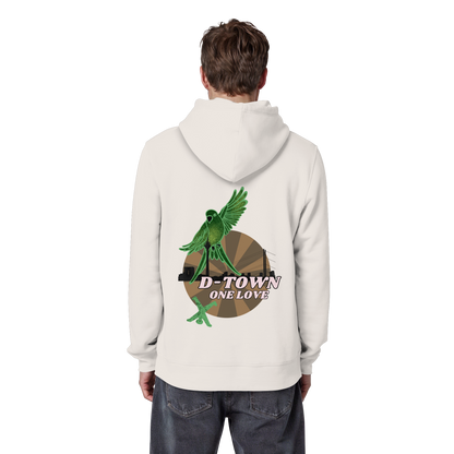 Rising Bird - Maron - Organic Basic Hoodie