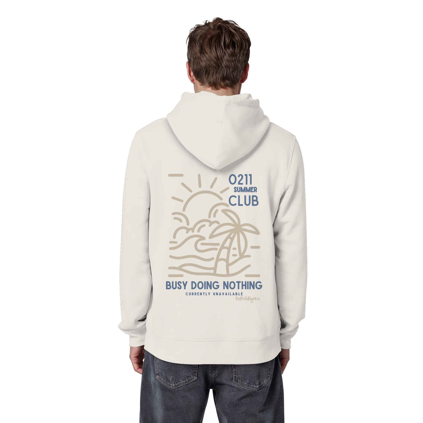 0211 Summer Club - Out of Office - Organic Basic Hoodie