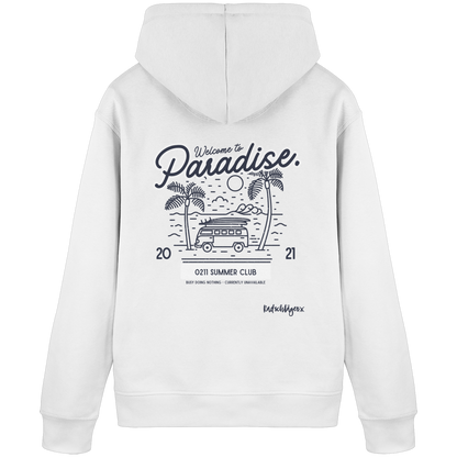 0211 Summer Club - Welcome to Paradise - Organic Basic Hoodie