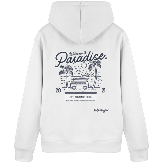 0211 Summer Club - Welcome to Paradise - Organic Basic Hoodie