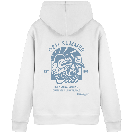 0211 Summer Club - Sunset Routine - Organic Basic Hoodie