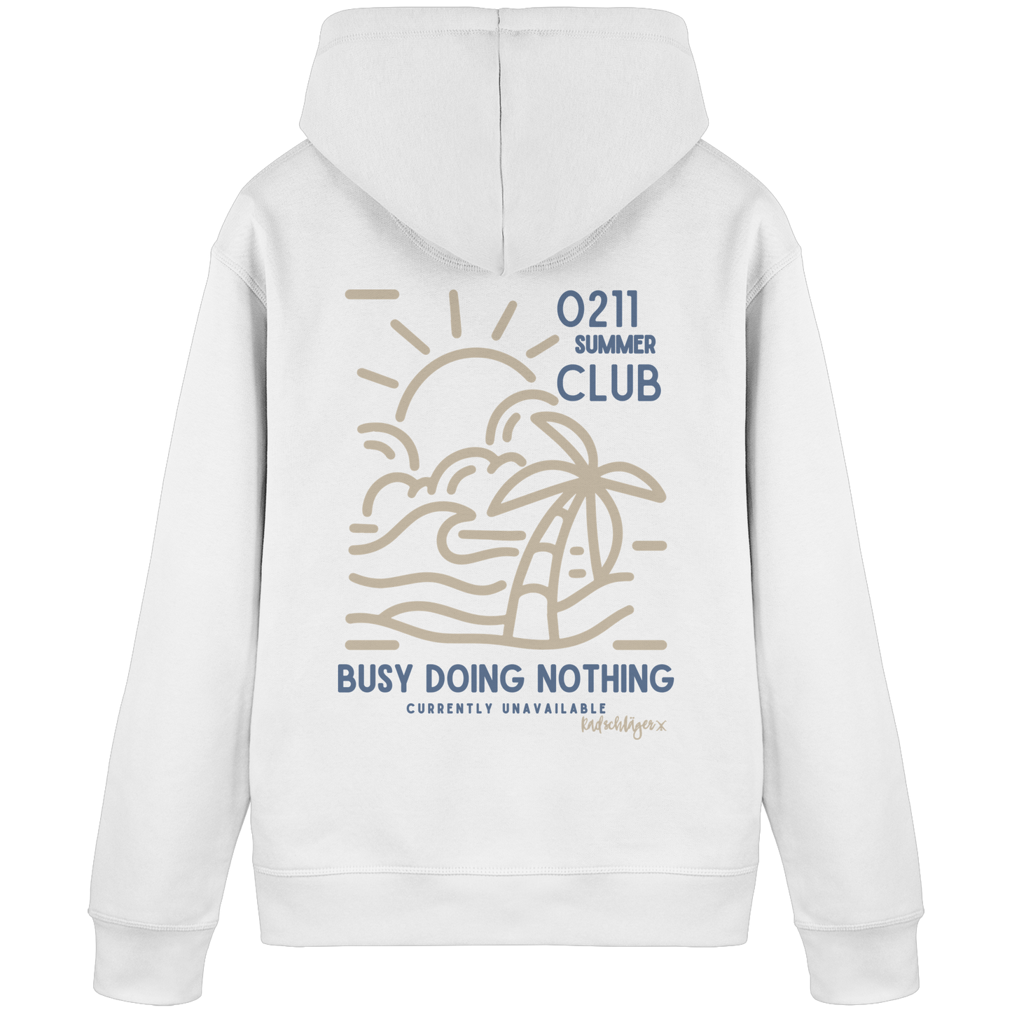0211 Summer Club - Out of Office - Organic Basic Hoodie