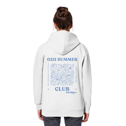 0211 Summer Club - Botanical Drift - Organic Basic Hoodie