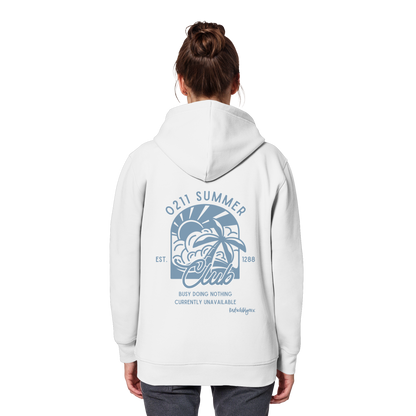 0211 Summer Club - Sunset Routine - Organic Basic Hoodie