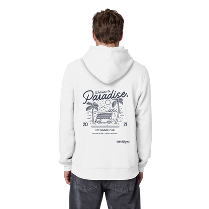 0211 Summer Club - Welcome to Paradise - Organic Basic Hoodie