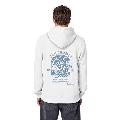 0211 Summer Club - Sunset Routine - Organic Basic Hoodie