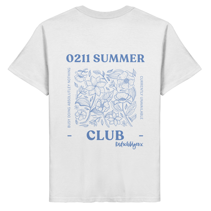 0211 Summer Club - Botanical Drift - Organic Basic Shirt