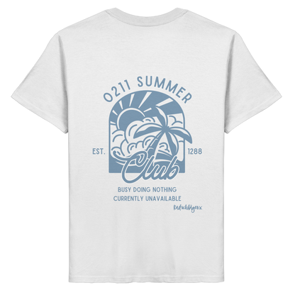 0211 Summer Club - Sunset Routine - Organic Basic Shirt