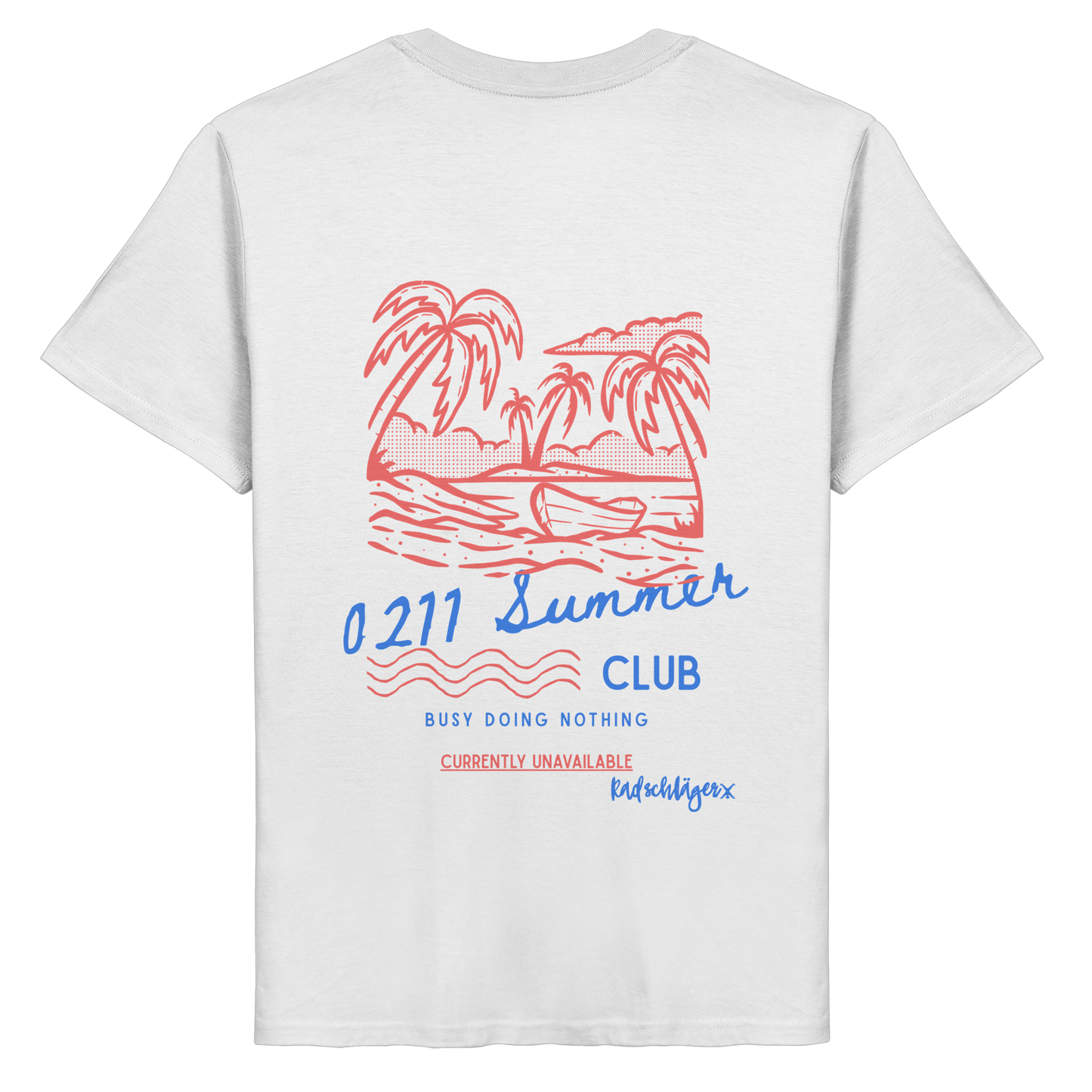 0211 Summer Club - Island State of Mind - Organic Basic Shirt