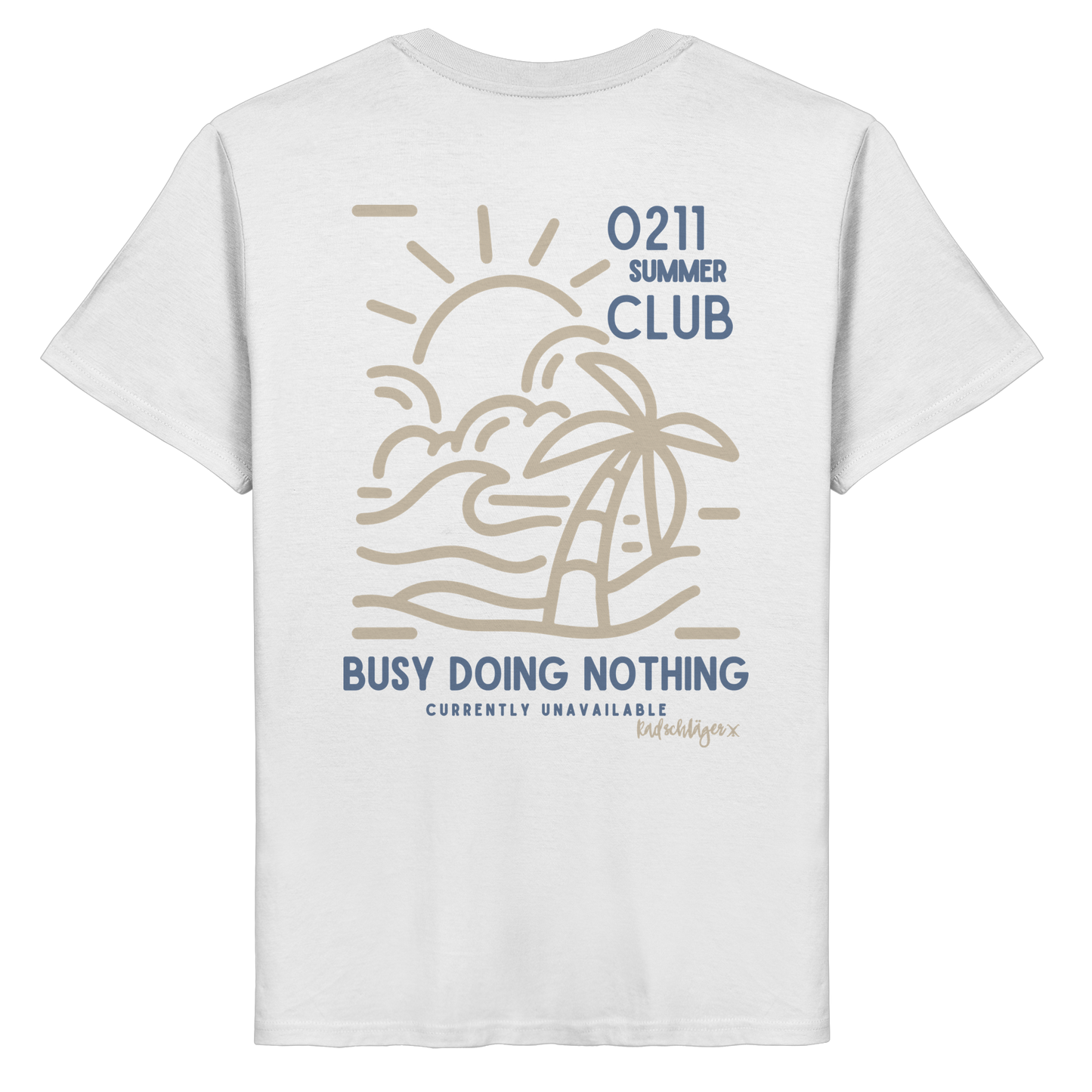 0211 Summer Club - Out of Office - Organic Basic Shirt