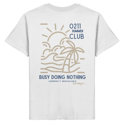 0211 Summer Club - Out of Office - Organic Basic Shirt