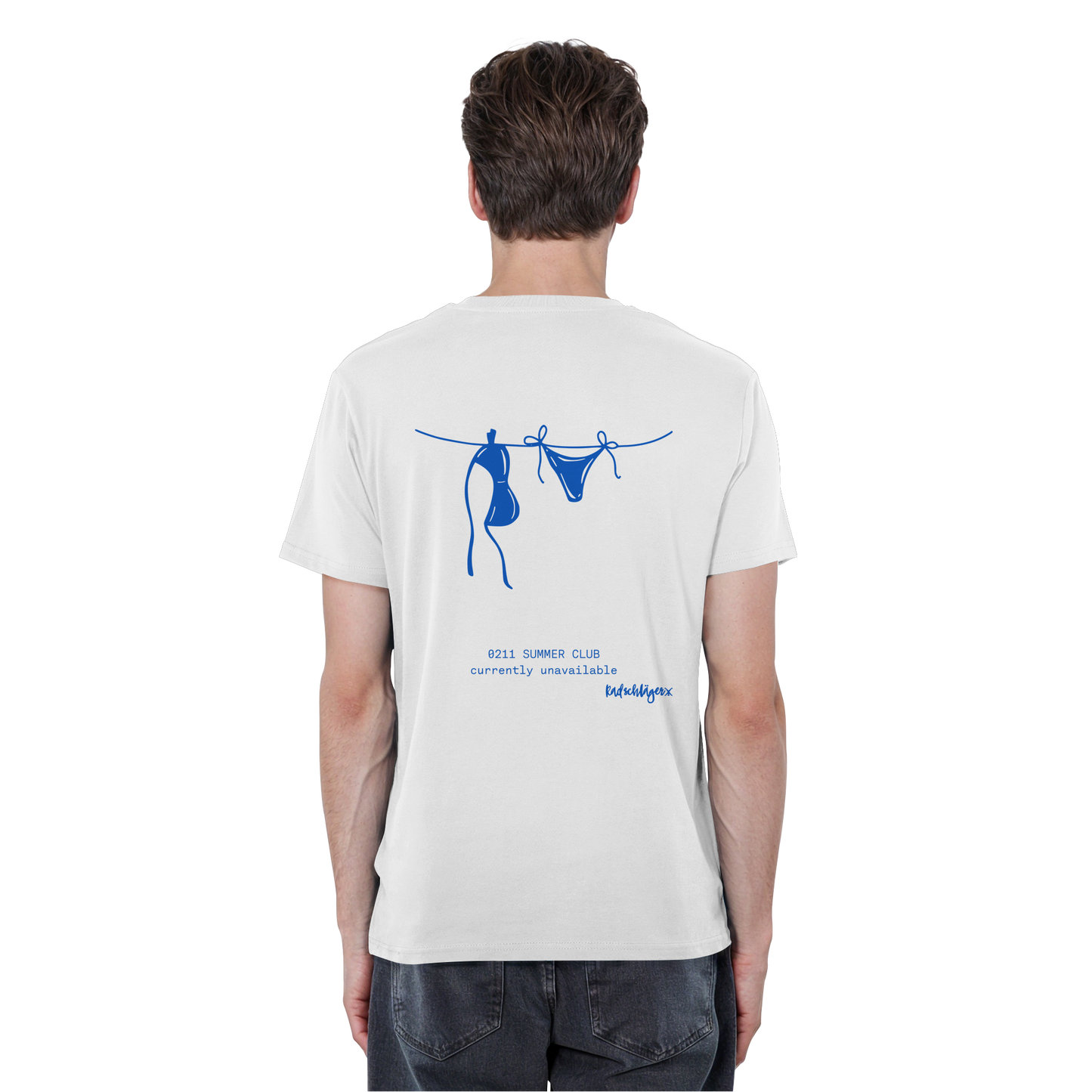 0211 Summer Club - Drying Off - Organic Basic Shirt