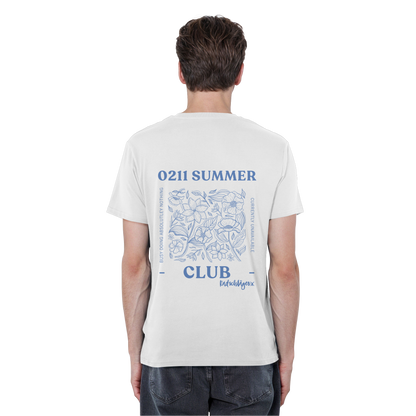 0211 Summer Club - Botanical Drift - Organic Basic Shirt