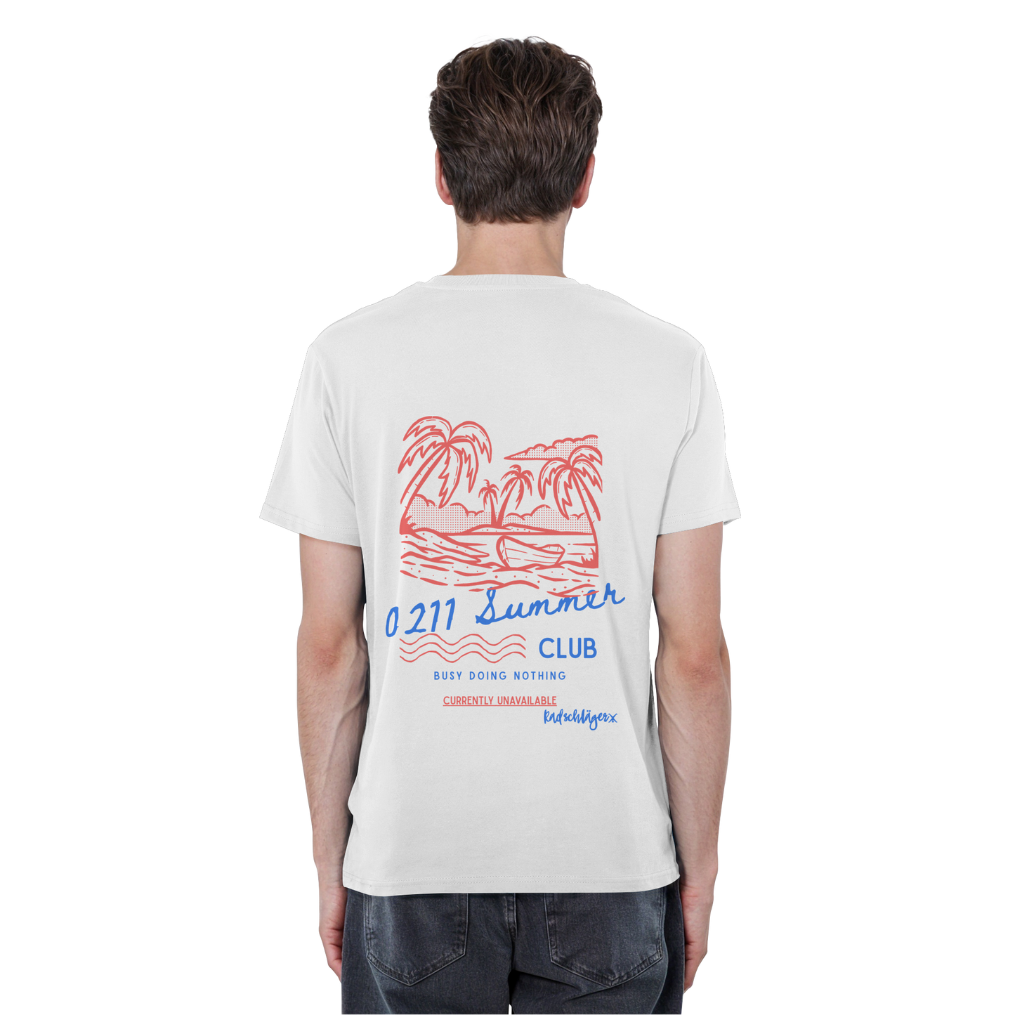 0211 Summer Club - Island State of Mind - Organic Basic Shirt