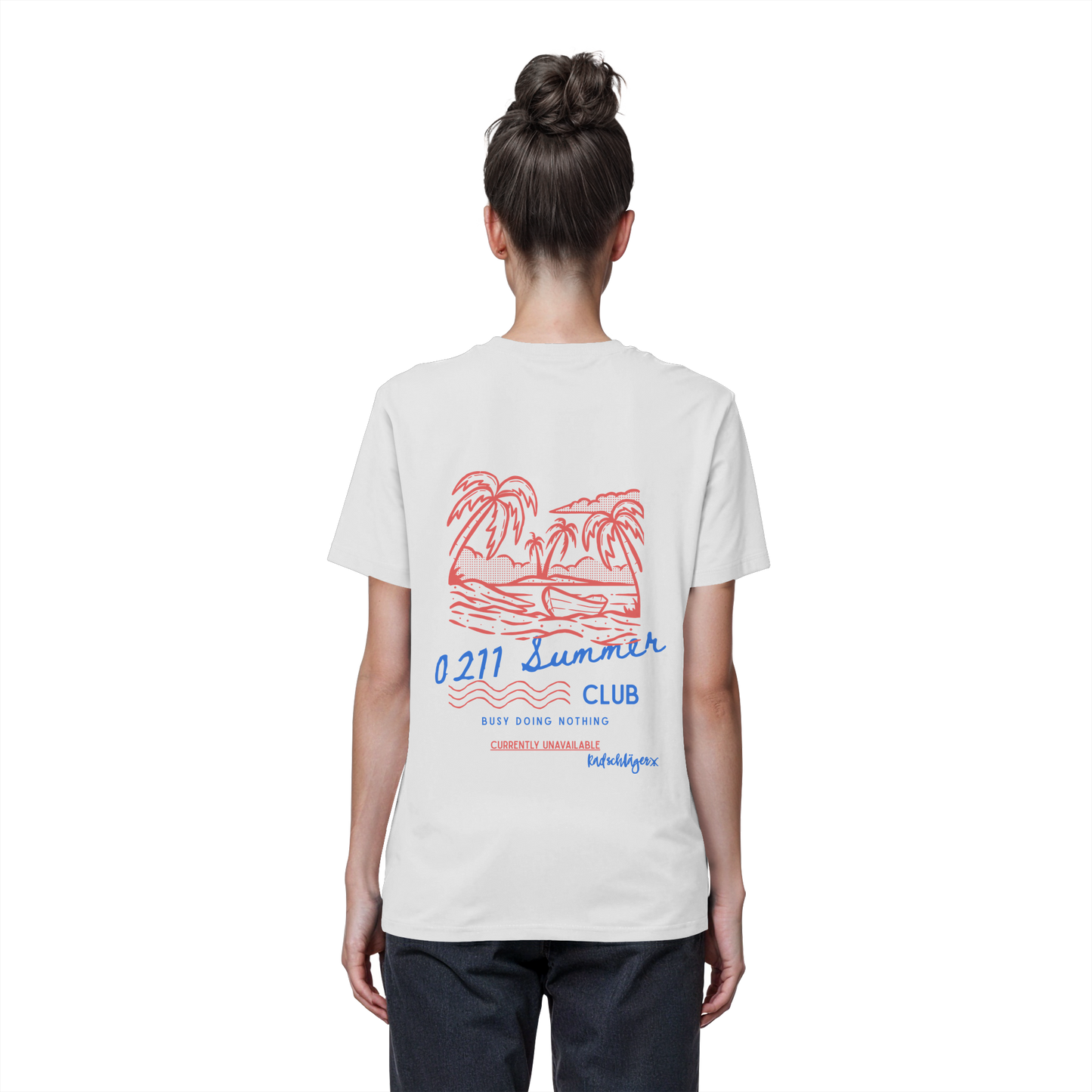 0211 Summer Club - Island State of Mind - Organic Basic Shirt