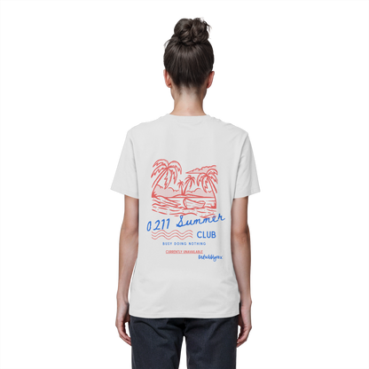 0211 Summer Club - Island State of Mind - Organic Basic Shirt