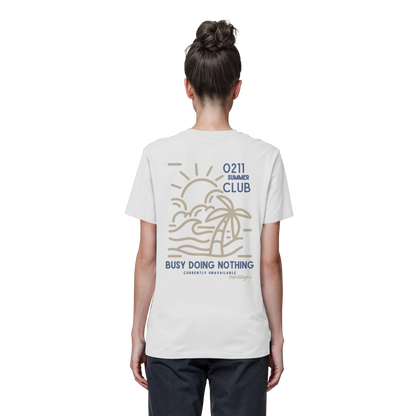 0211 Summer Club - Out of Office - Organic Basic Shirt