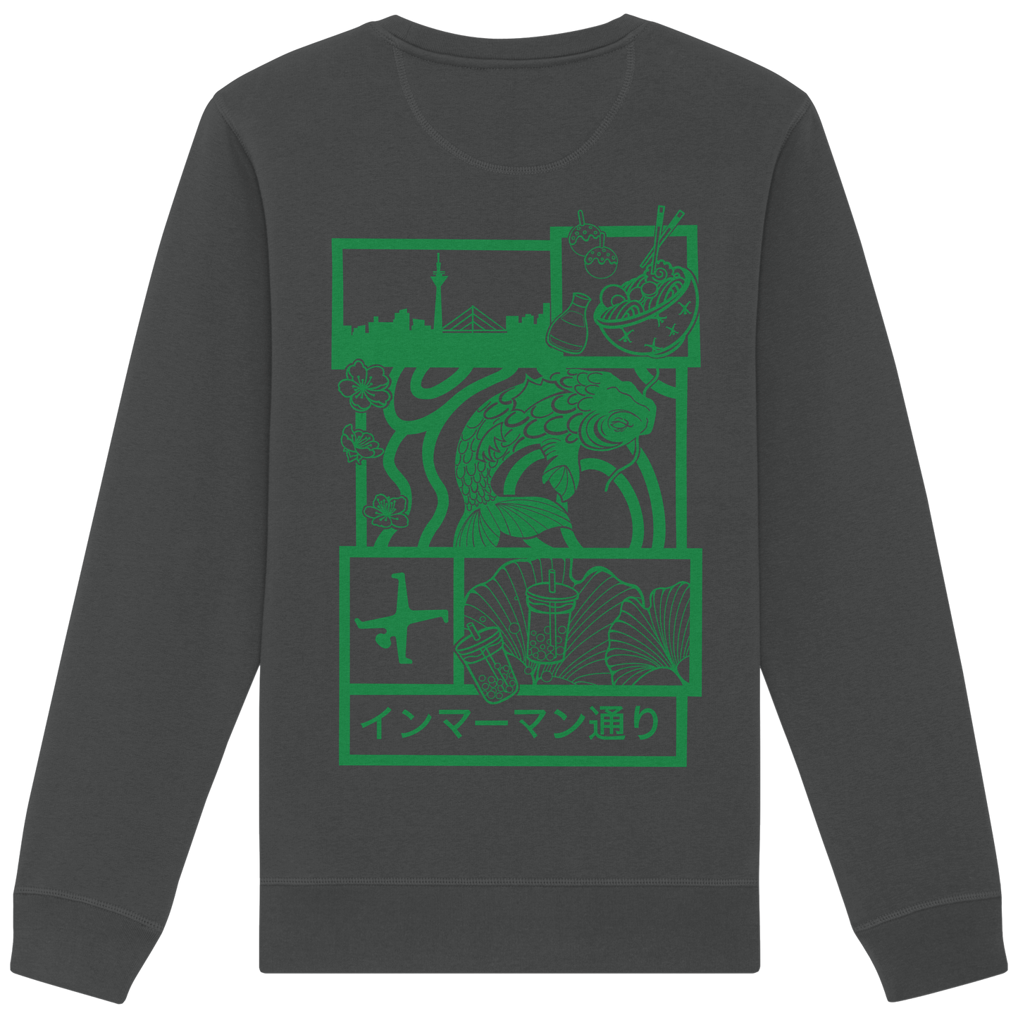Immermann Vibes - Verte - Organic Basic Unisex Sweatshirt