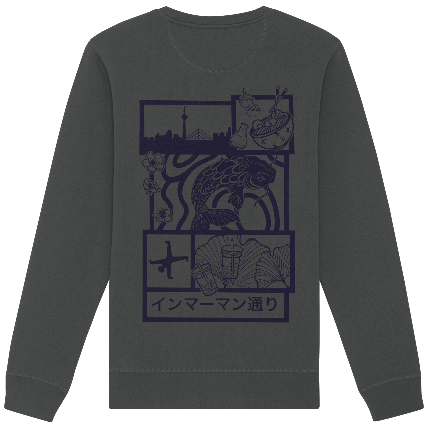 Immermann Vibes - Purple - Organic Basic Unisex Sweatshirt