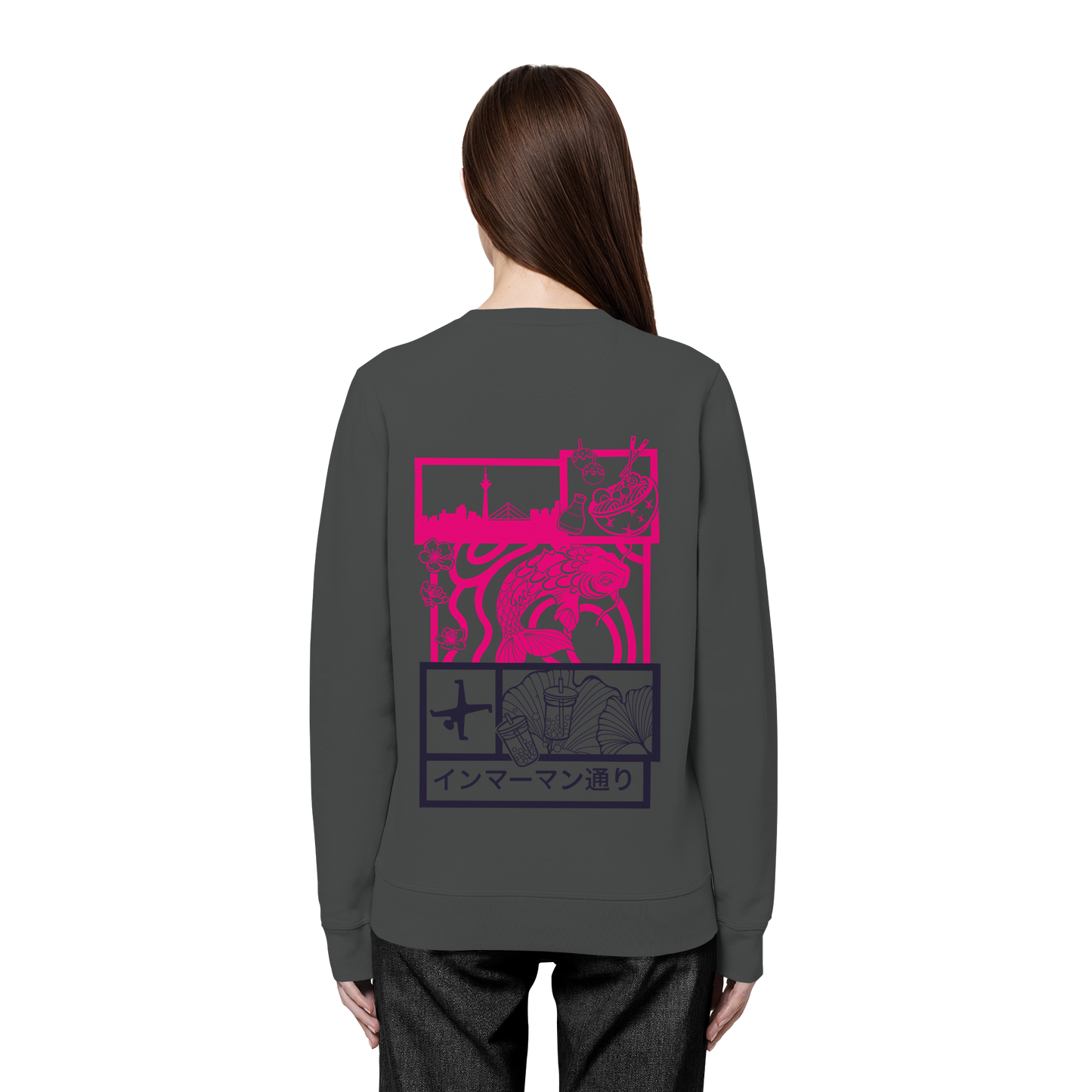 Immermann Vibes - Pink - Organic Basic Unisex Sweatshirt