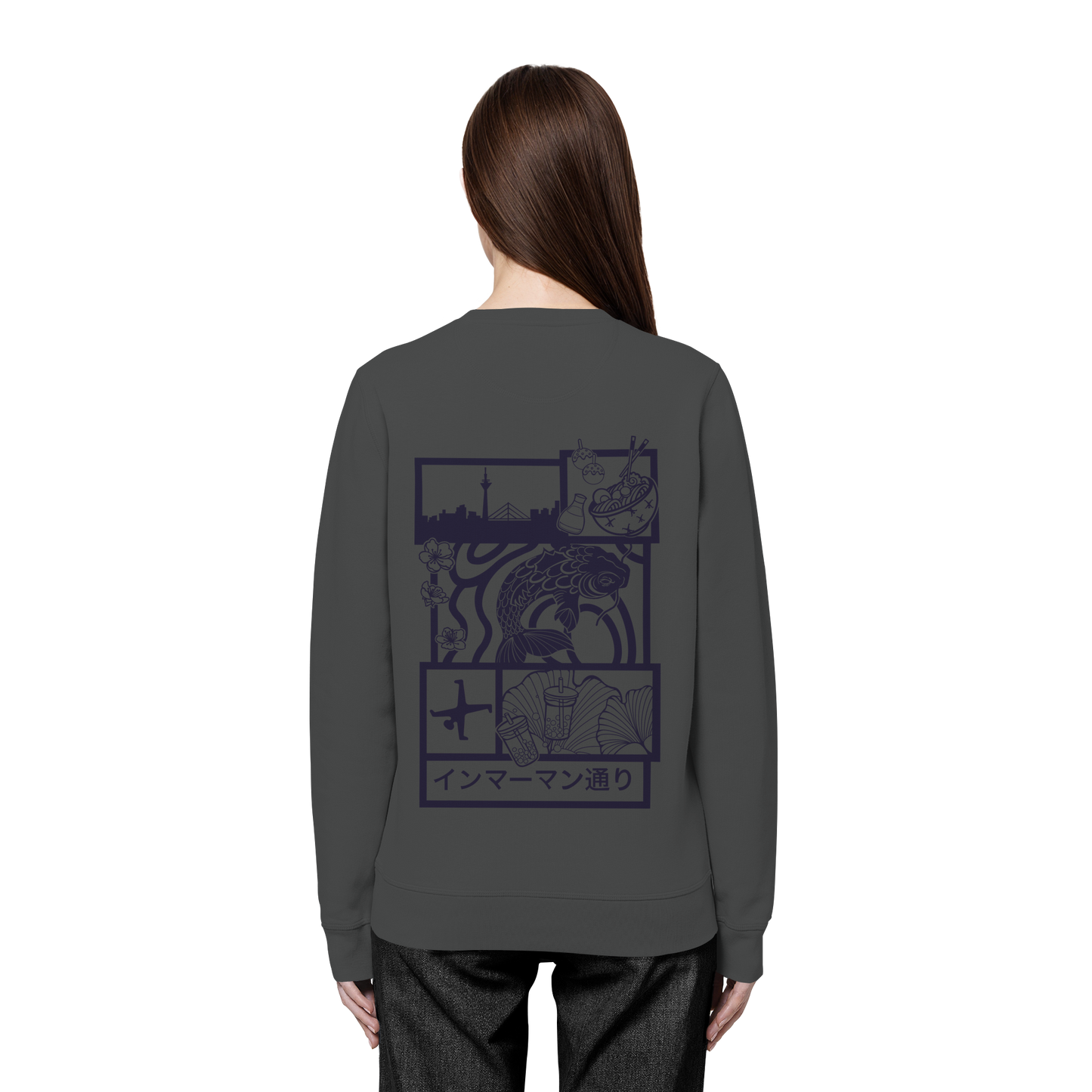 Immermann Vibes - Purple - Organic Basic Unisex Sweatshirt