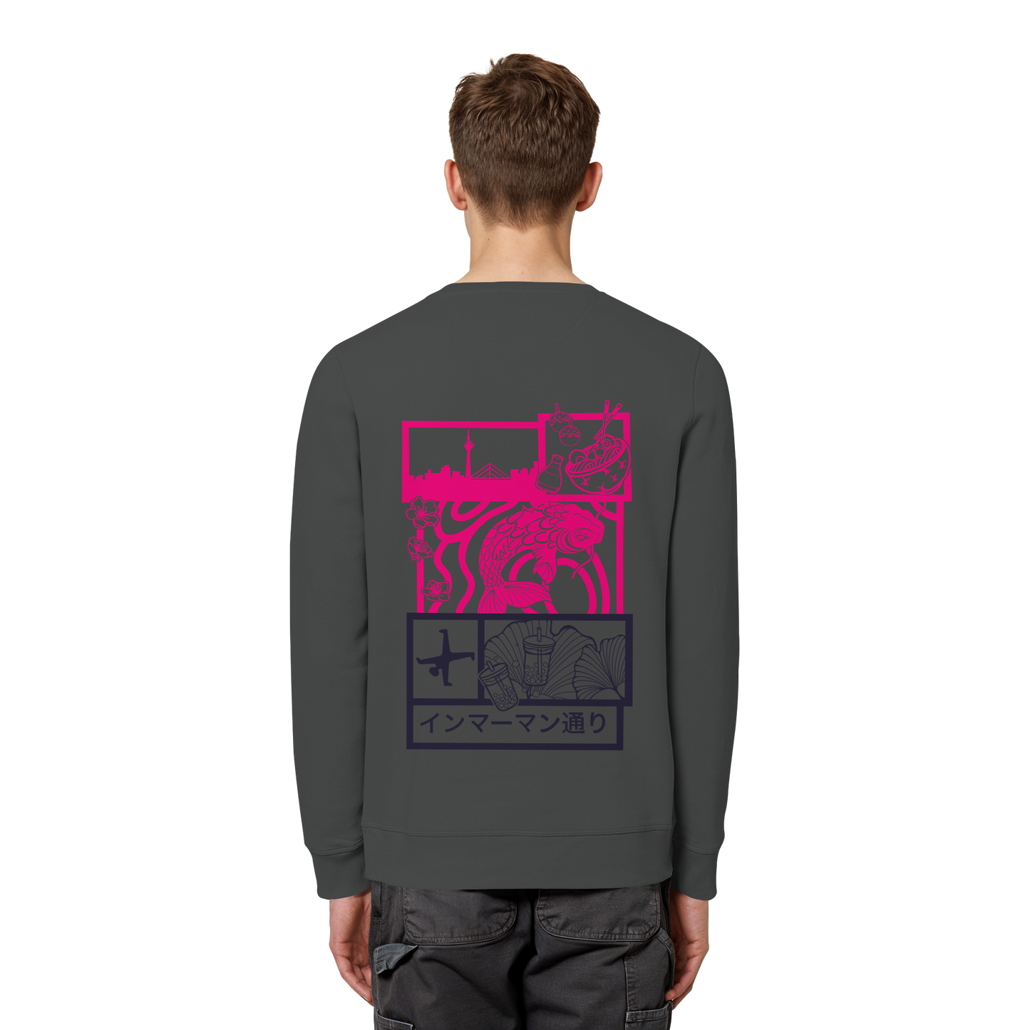 Immermann Vibes - Pink - Organic Basic Unisex Sweatshirt
