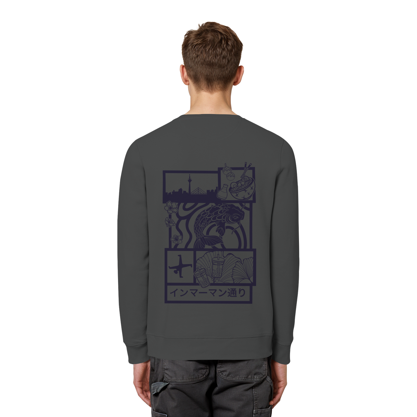 Immermann Vibes - Purple - Organic Basic Unisex Sweatshirt