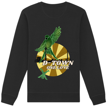 Rising Bird - Green - Organic Basic Unisex Sweatshirt