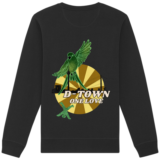 Rising Bird - Green - Organic Basic Unisex Sweatshirt
