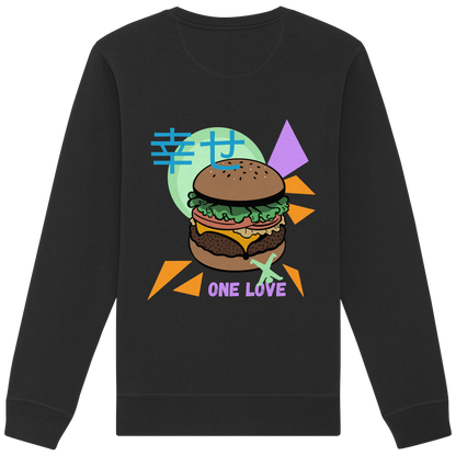 Burger Bliss - Organic Basic Unisex Sweatshirt