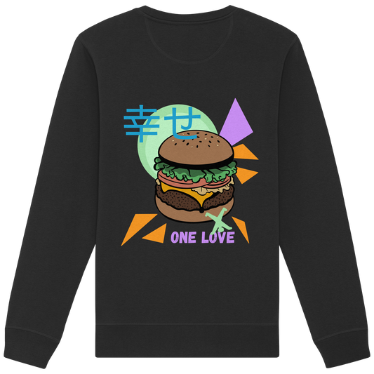 Burger Bliss - Organic Basic Unisex Sweatshirt