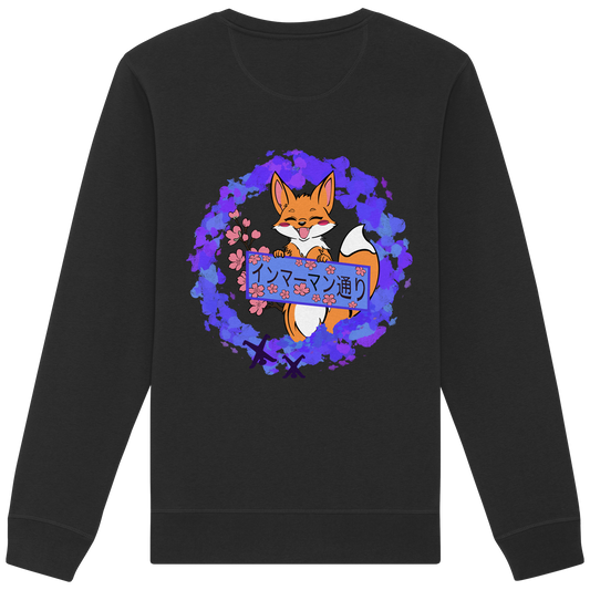 Japan - Fox  - Organic Basic Unisex Sweatshirt