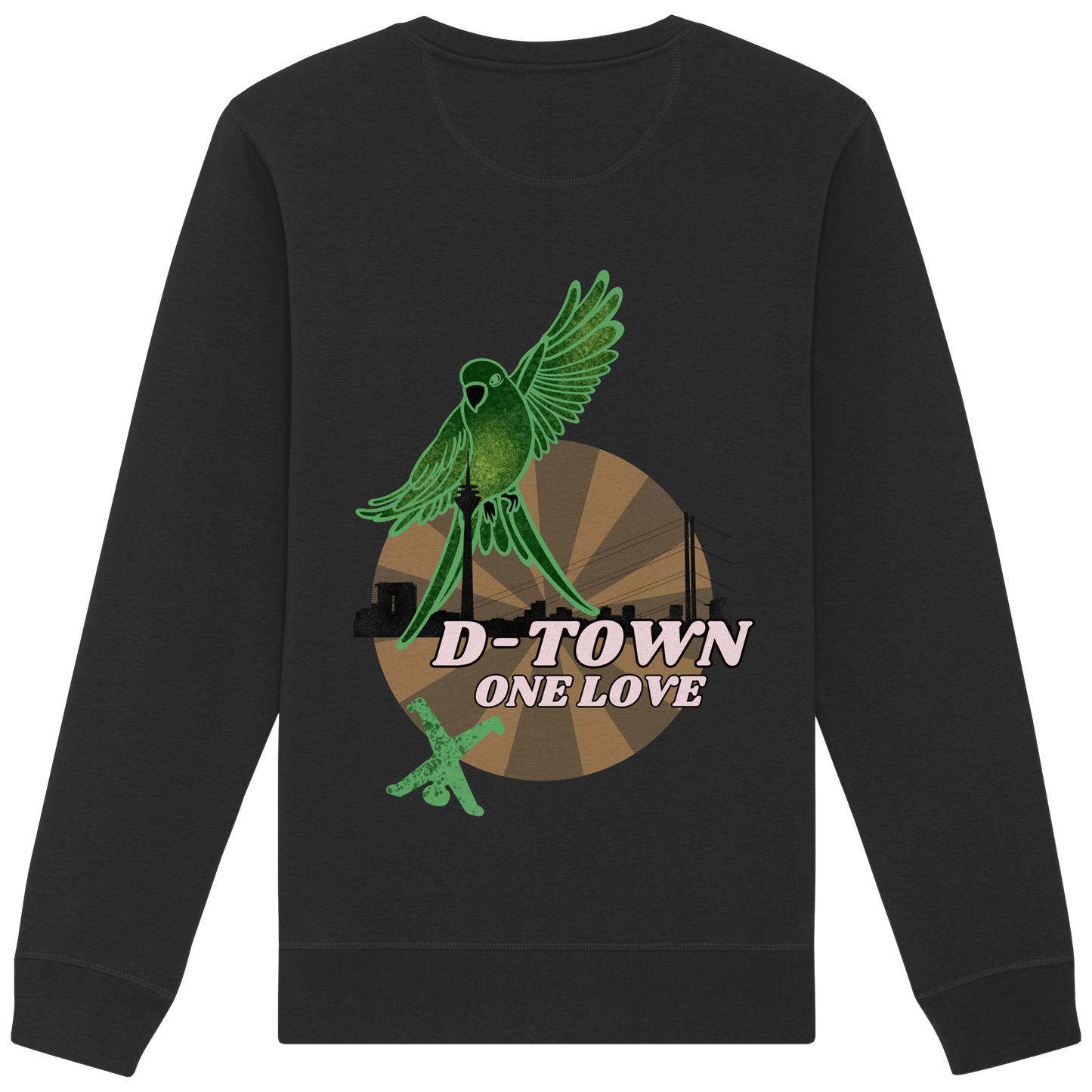 Rising Bird - Maron - Organic Basic Unisex Sweatshirt