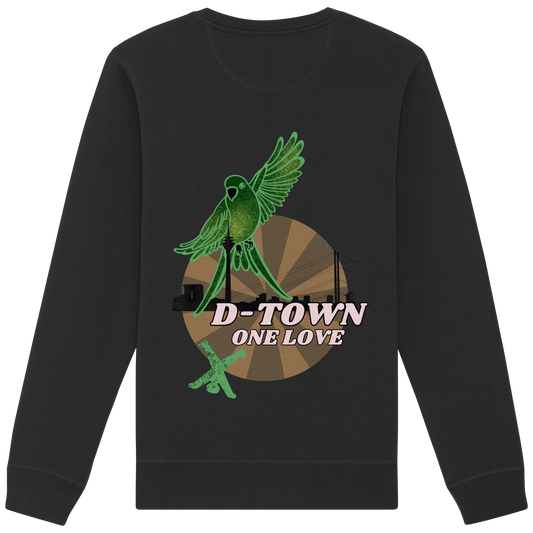 Rising Bird - Maron - Organic Basic Unisex Sweatshirt