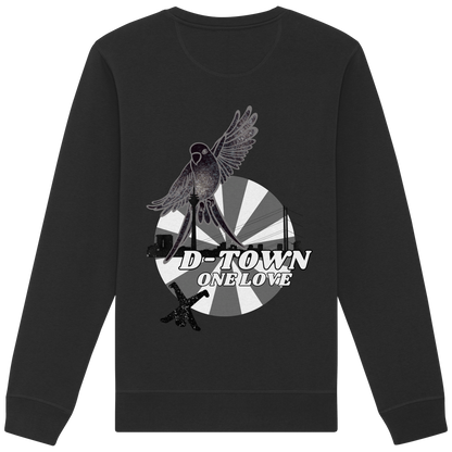 Rising Bird - Monochrome - Organic Basic Unisex Sweatshirt
