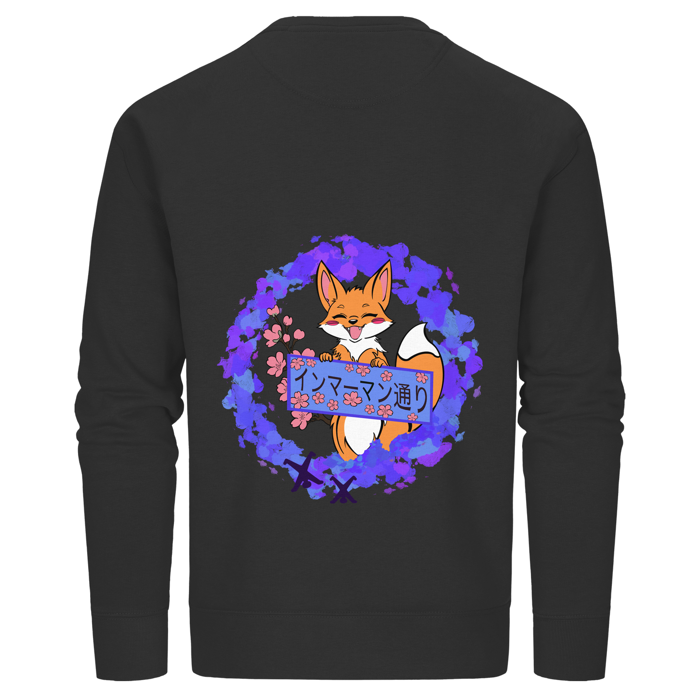 Japan - Fox  - Organic Basic Unisex Sweatshirt