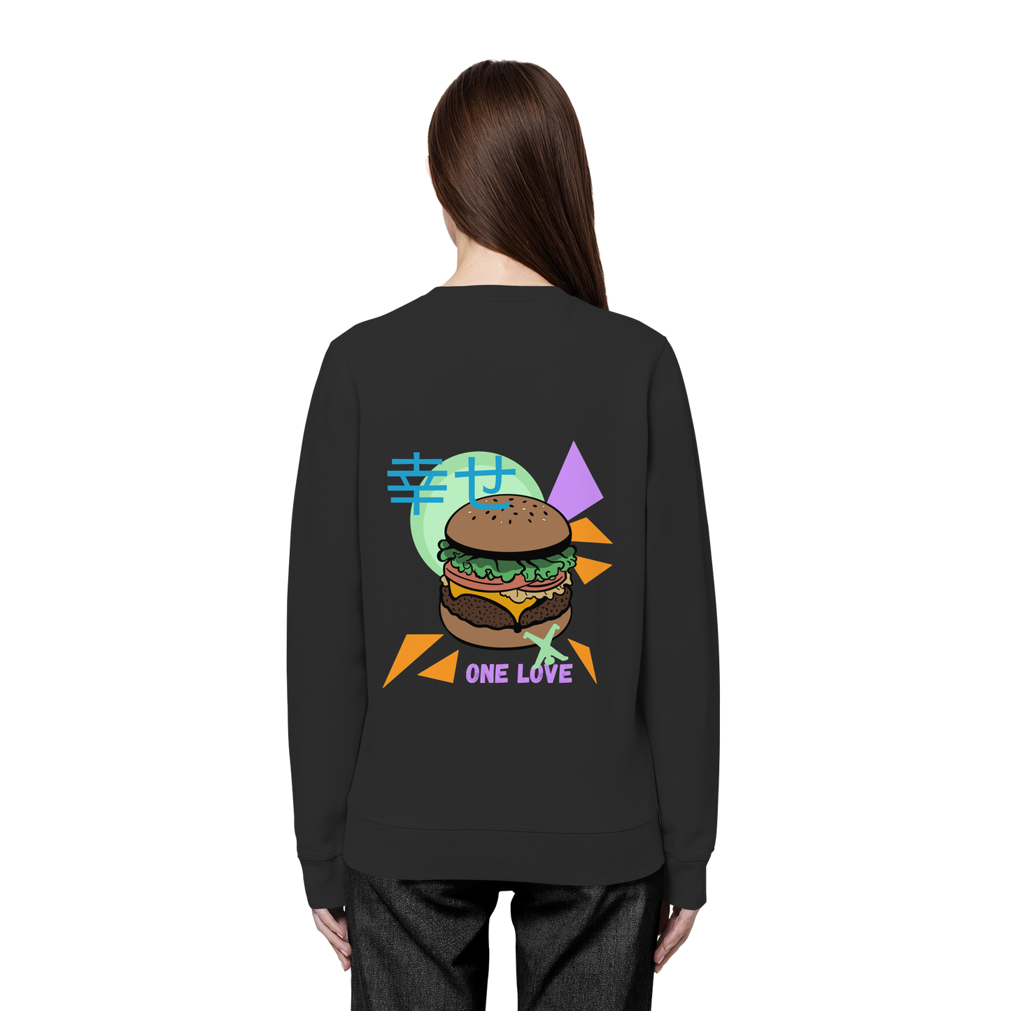 Burger Bliss - Organic Basic Unisex Sweatshirt