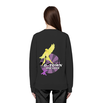 Rising Bird - Yellow - Organic Basic Unisex Sweatshirt