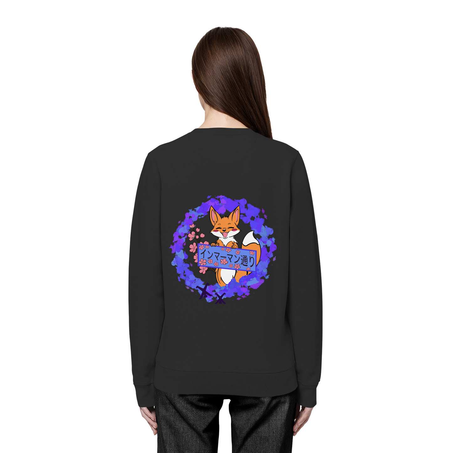 Japan - Fox  - Organic Basic Unisex Sweatshirt