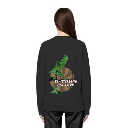 Rising Bird - Maron - Organic Basic Unisex Sweatshirt