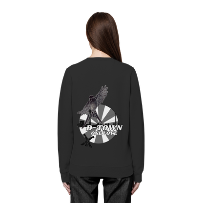 Rising Bird - Monochrome - Organic Basic Unisex Sweatshirt