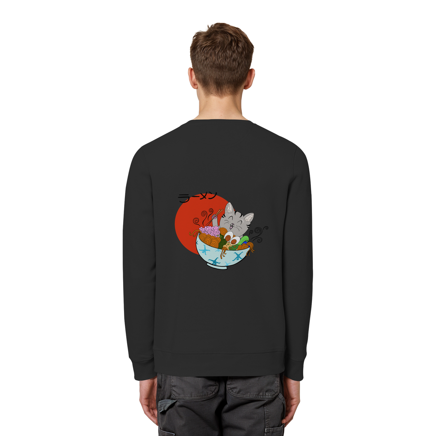 Happy Ramen - Organic Basic Unisex Sweatshirt