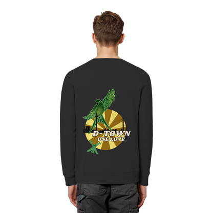 Rising Bird - Green - Organic Basic Unisex Sweatshirt