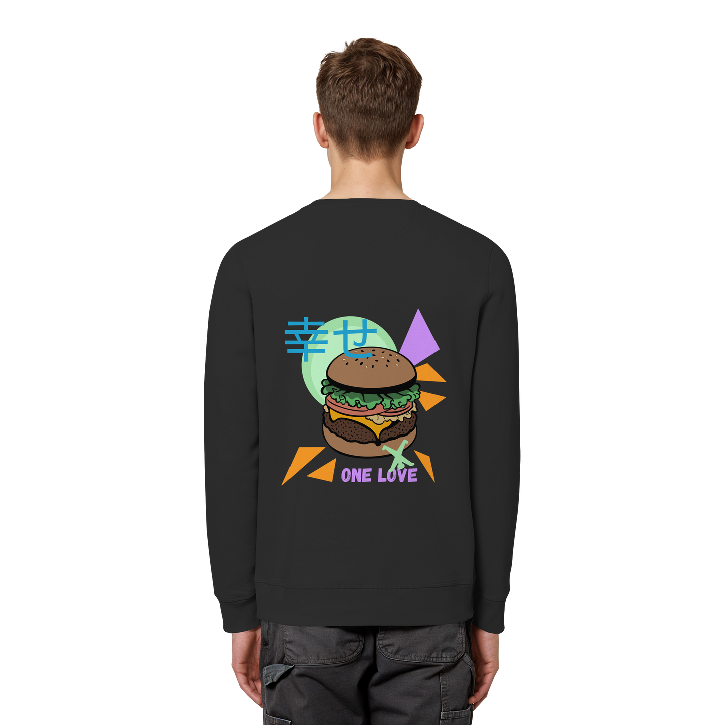 Burger Bliss - Organic Basic Unisex Sweatshirt