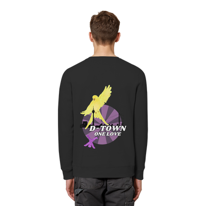 Rising Bird - Yellow - Organic Basic Unisex Sweatshirt