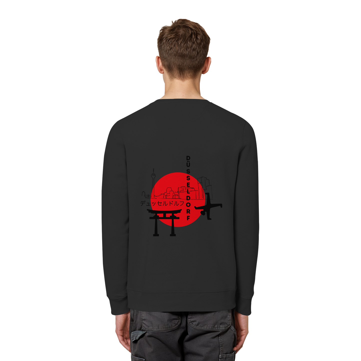 Düsseldorf x Tokyo - Organic Basic Unisex Sweatshirt