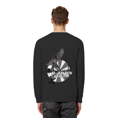 Rising Bird - Monochrome - Organic Basic Unisex Sweatshirt