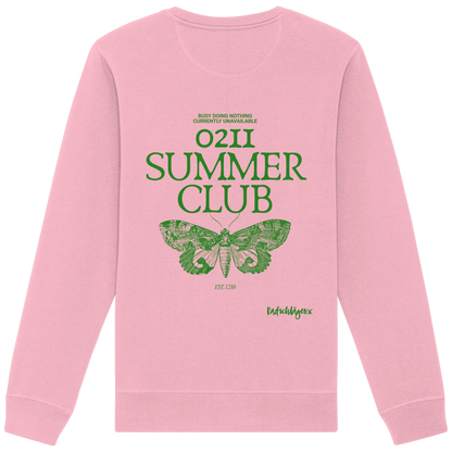 0211 Summer Club - Green Escape - Organic Basic Unisex Sweatshirt