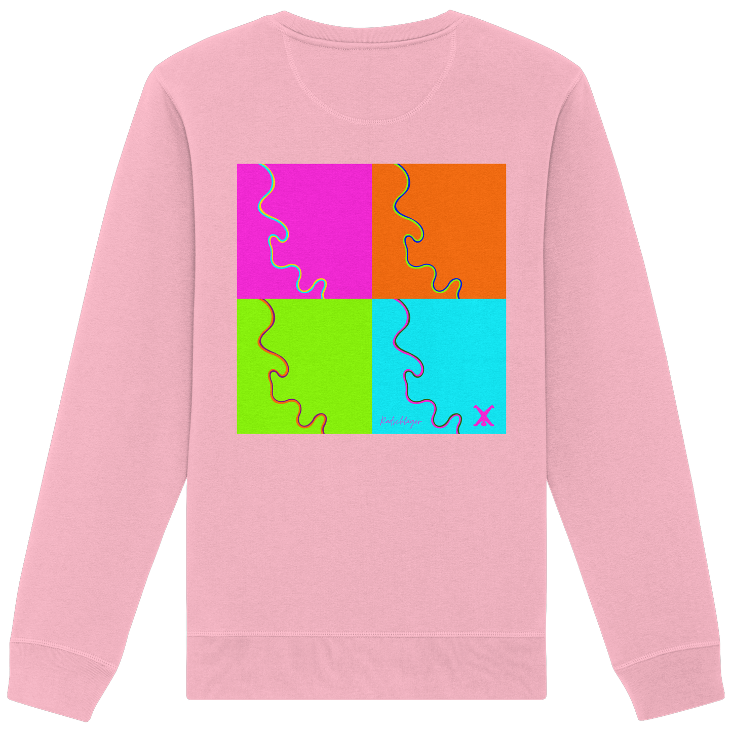 0211-River - Organic Basic Unisex Sweatshirt