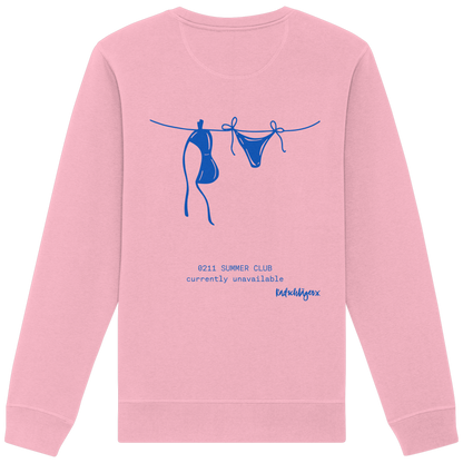 0211 Summer Club - Drying Off - Organic Basic Unisex Sweatshirt